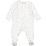 MarMar Modal Smooth Print Blue Dot Rukano Onesie