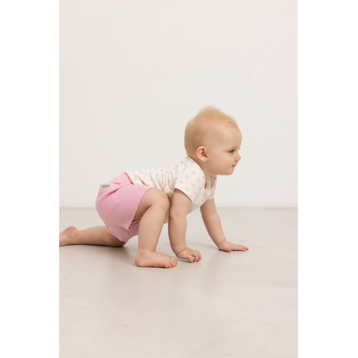 MarMar Modal Smooth Print Little Bouquet Plain Body SS Body