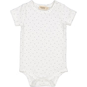 MarMar Modal Smooth Print Blue Dot Plain Body SS Body