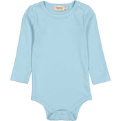 MarMar Modal Fine Rib Heavenly Blue Plain Body LS Body