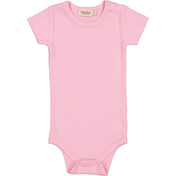 MarMar Modal Fine Rib Pink Blossom Plain Body SS Body