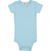 MarMar Modal Fine Rib Heavenly Blue Plain Body SS Body