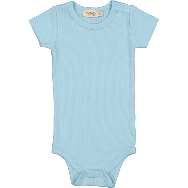 MarMar Modal Fine Rib Heavenly Blue Plain Body SS Body