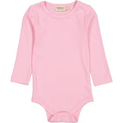 MarMar Modal Fine Rib Pink Blossom Plain Body LS Body