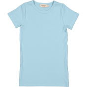 MarMar Modal Fine Rib Heavenly Blue Tago T-shirt