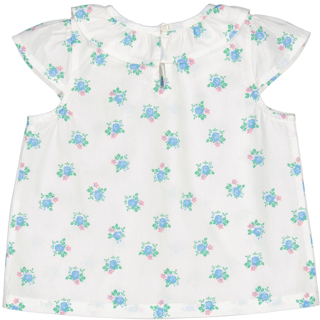 MarMar Poplin Summer Bouquet Talsa SS Top