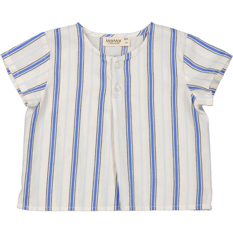 MarMar Cotton Stripes Chambray Stripe Tero T-shirt