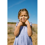 MarMar Fine Cotton Navy Stripe Danita Flæse Kjole