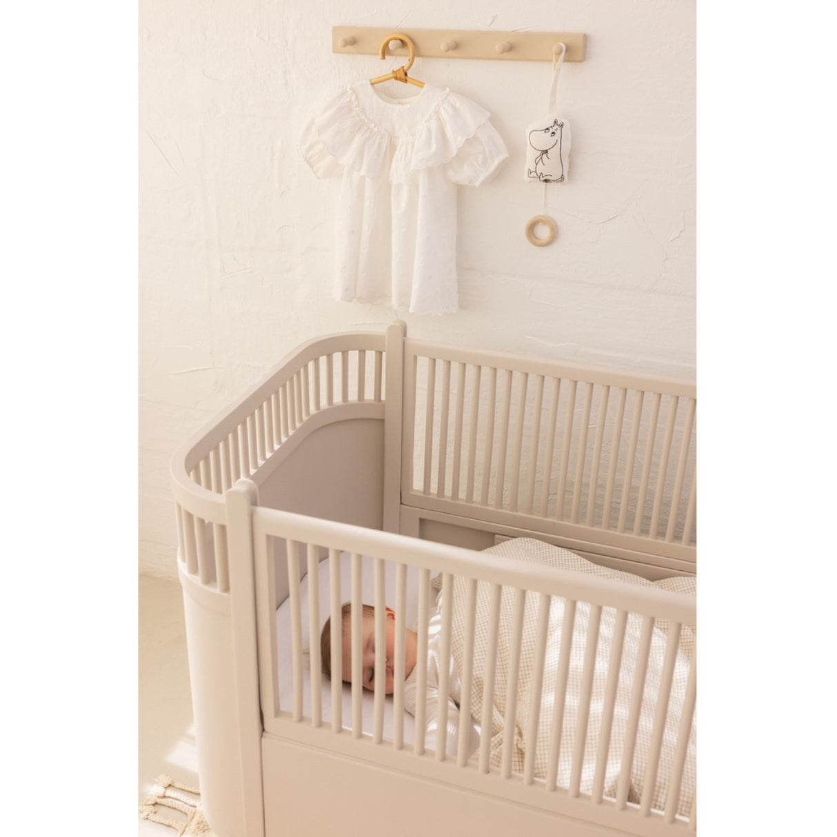 MarMar Dobby Dots Gentle White Delsa B Kjole