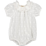 MarMar Dobby Dots Gentle White Rosetta Body