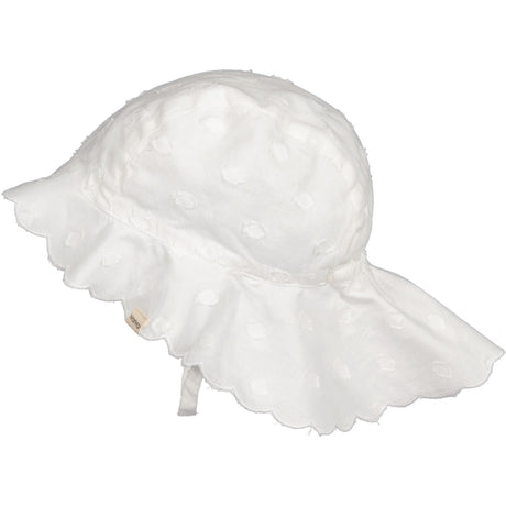 MarMar Dobby Dots Gentle White Alba Baby Long Solhat