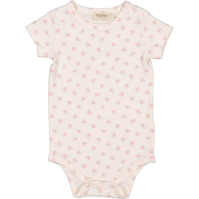 MarMar Modal Smooth Print Little Bouquet Plain Body SS Body