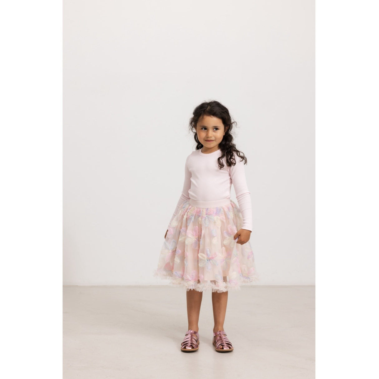 MarMar Modal Fine Rib Ballet Tutu Tani Bluse