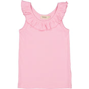 MarMar Modal Fine Rib Pink Blossom Tamar Top