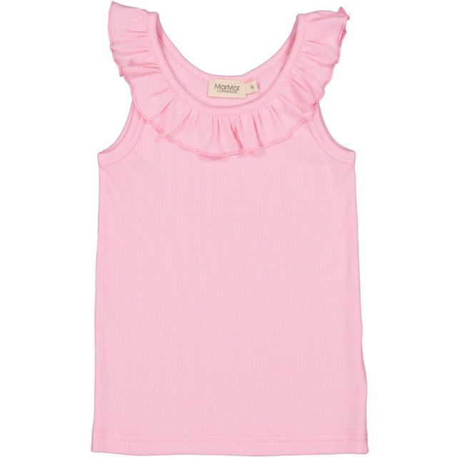 MarMar Modal Fine Rib Pink Blossom Tamar Top