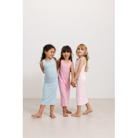 MarMar Modal Fine Rib Pink Blossom Dudu Kjole