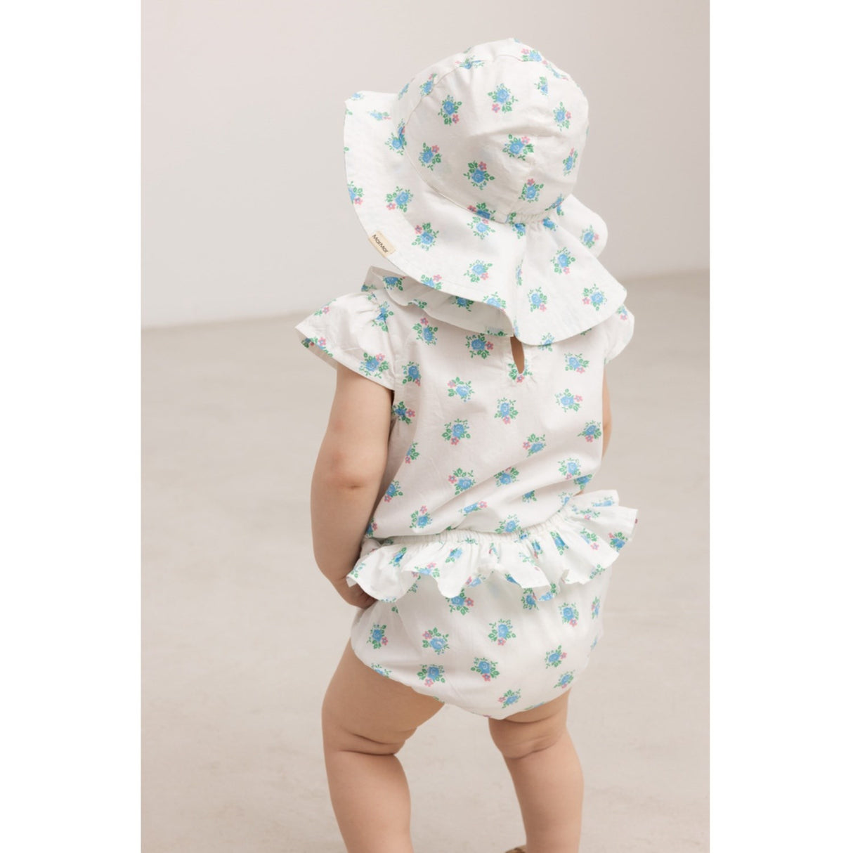 MarMar Poplin Summer Bouquet Pusle Flæse Bloomers
