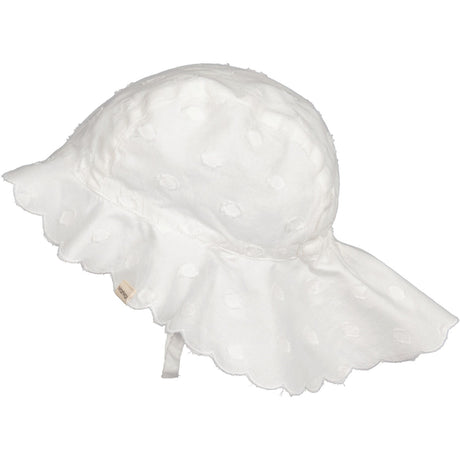 MarMar Dobby Dots Gentle White Alba Baby Long Solhat