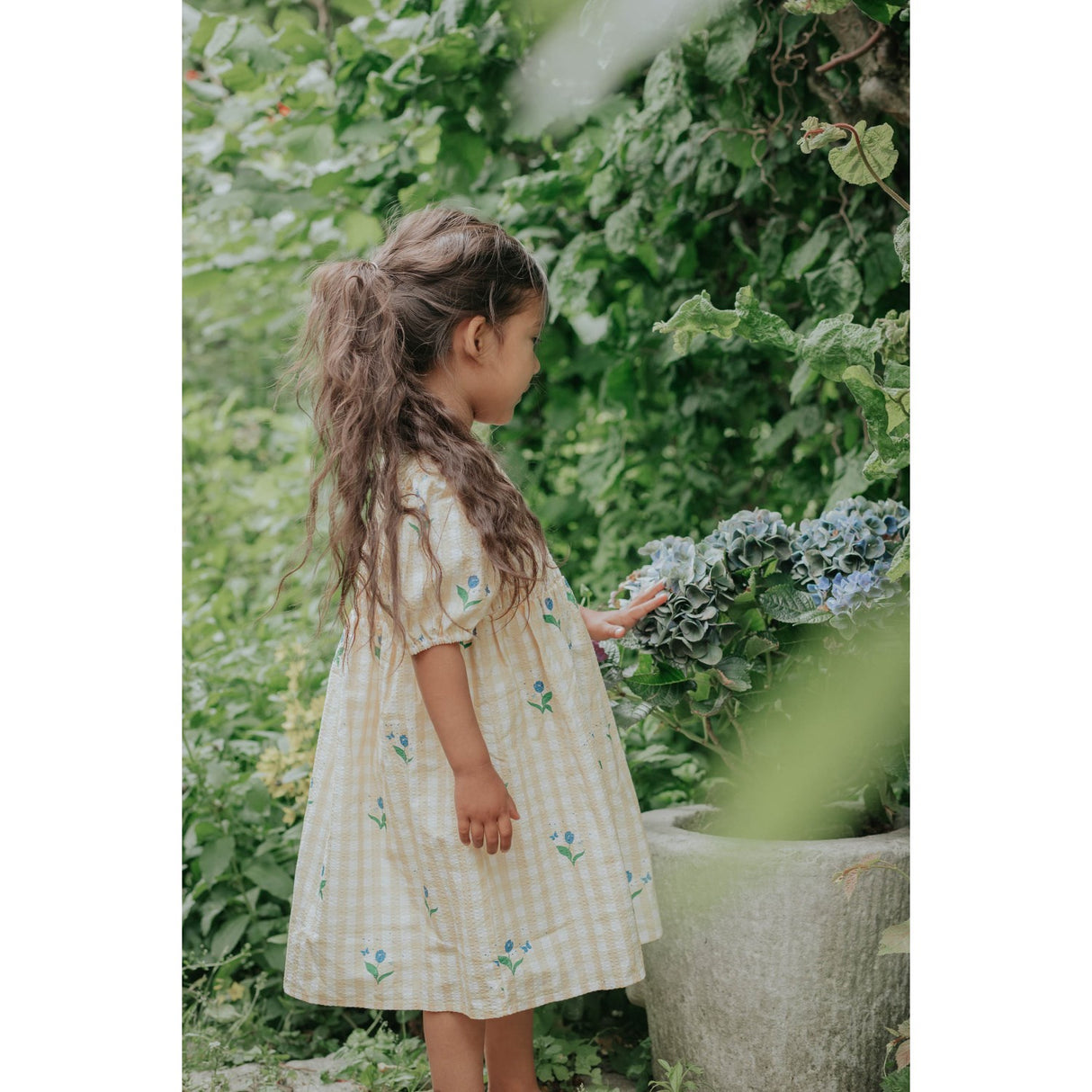 Fliink Sunlight Flower Aop Agnes Flower Dress