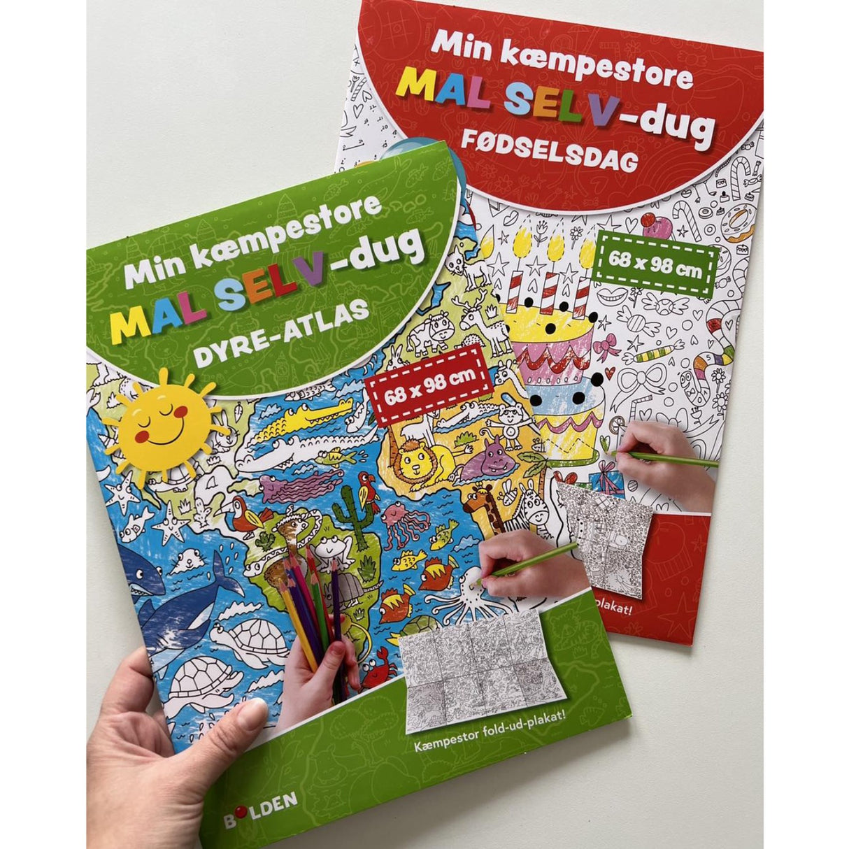 Forlaget Bolden Mal-selv-dug: Atlas Eller Fødselsdag
