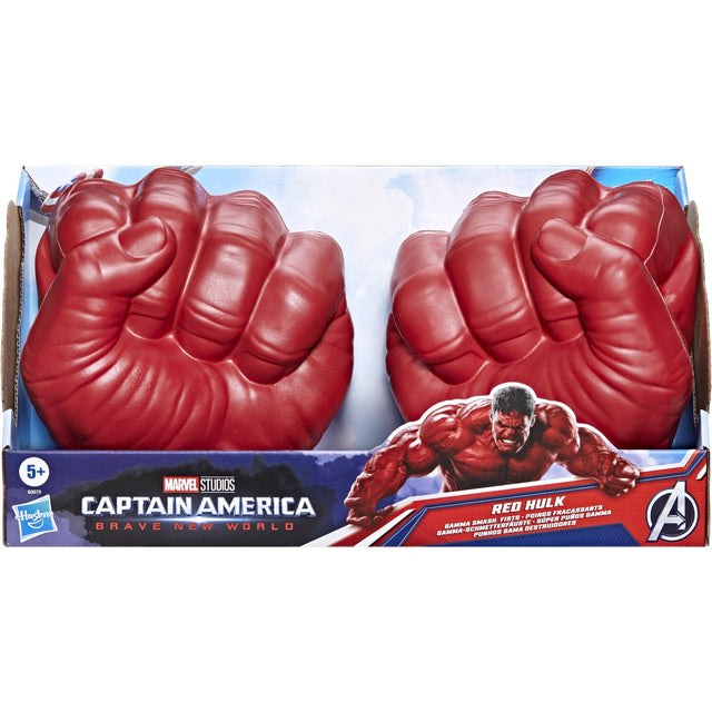 Marvel Avengers Brave New World Red Hulk Gamma Smash Fists