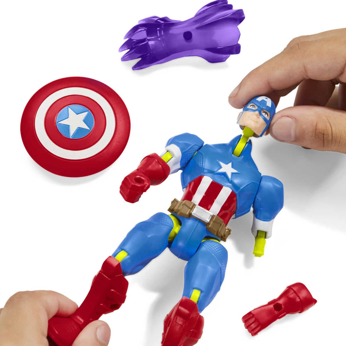 Marvel Avengers MixMashers Figur 12 Cm Captain America