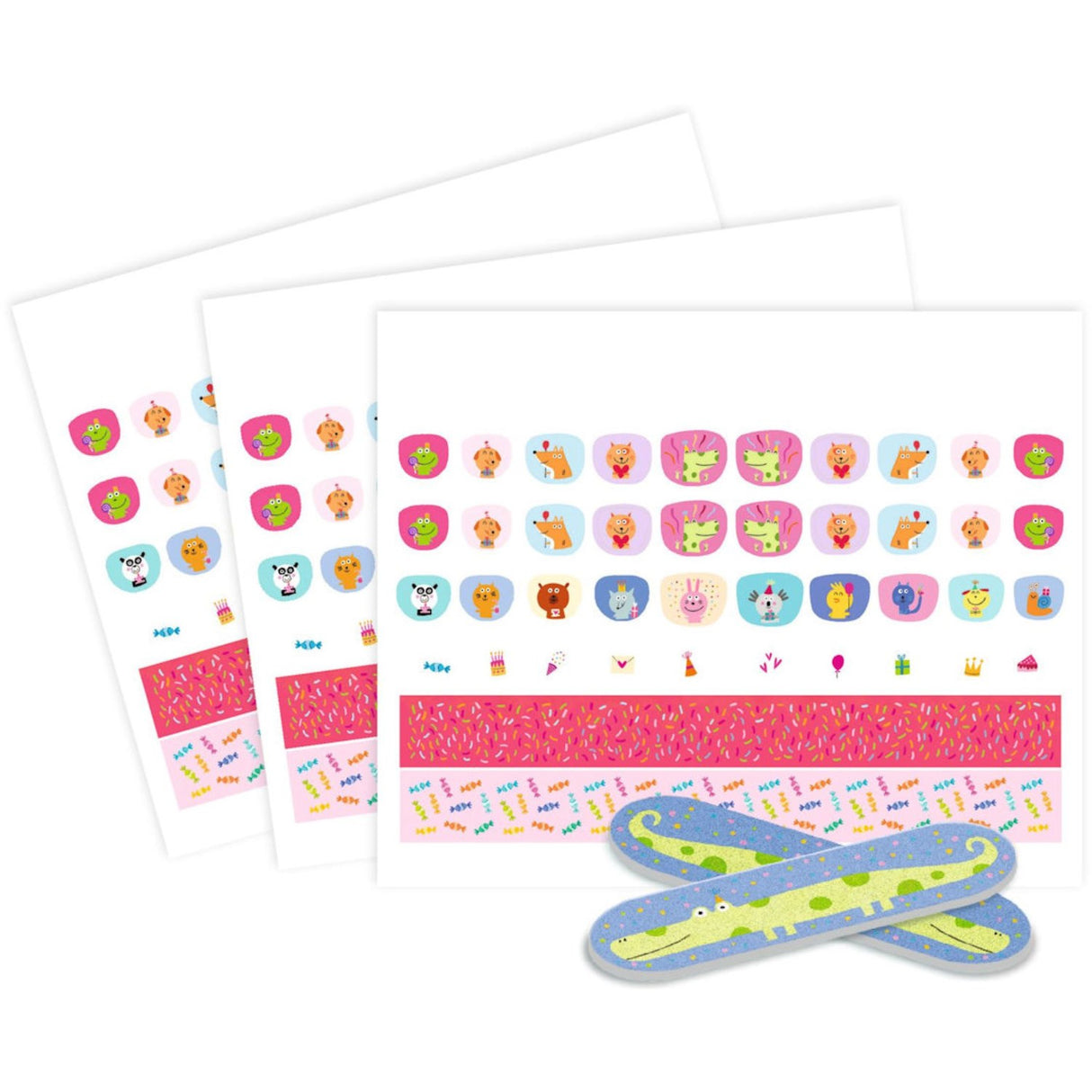 Djeco Neglestickers, Happy Birthday!