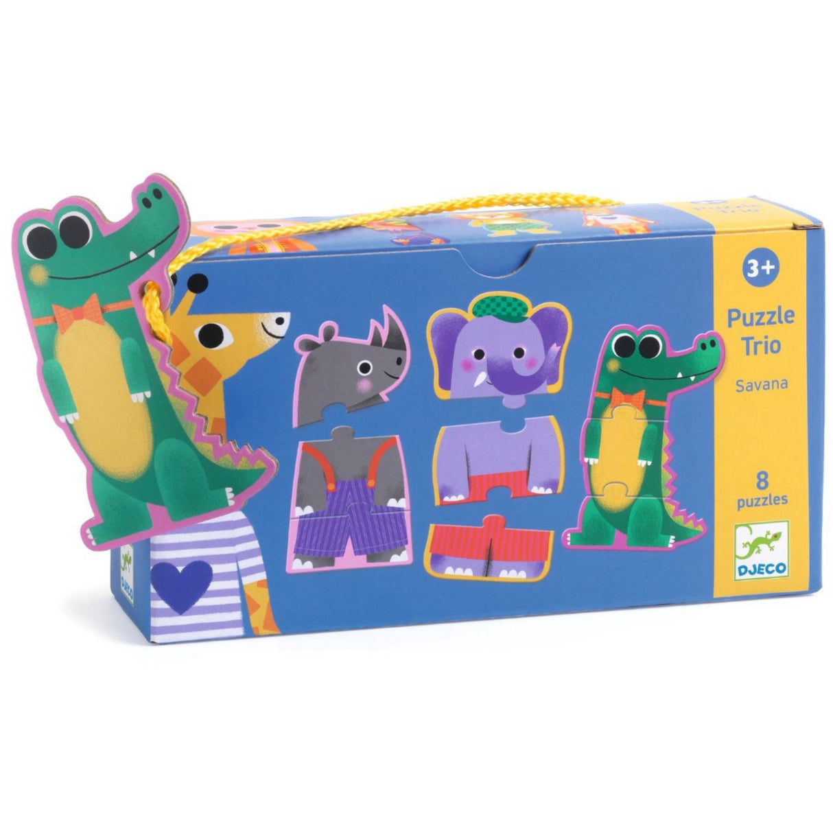 Djeco Puzzle Trio, Junglen