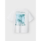 Name It Lucent White Nkmhirlan Ss Nreg Top Pb