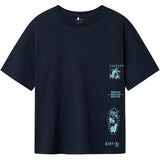 Name It Dark Sapphire Nkmhirlan Ss Nreg Top Pb