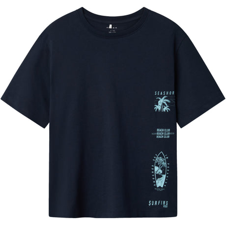 Name It Dark Sapphire Nkmhirlan Ss Nreg Top Pb