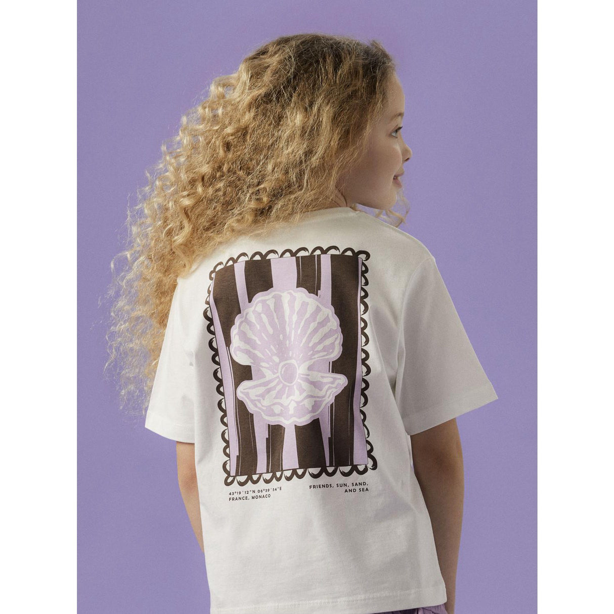 Name It Cloud Dancer Nkfhellia Ss Nreg Top