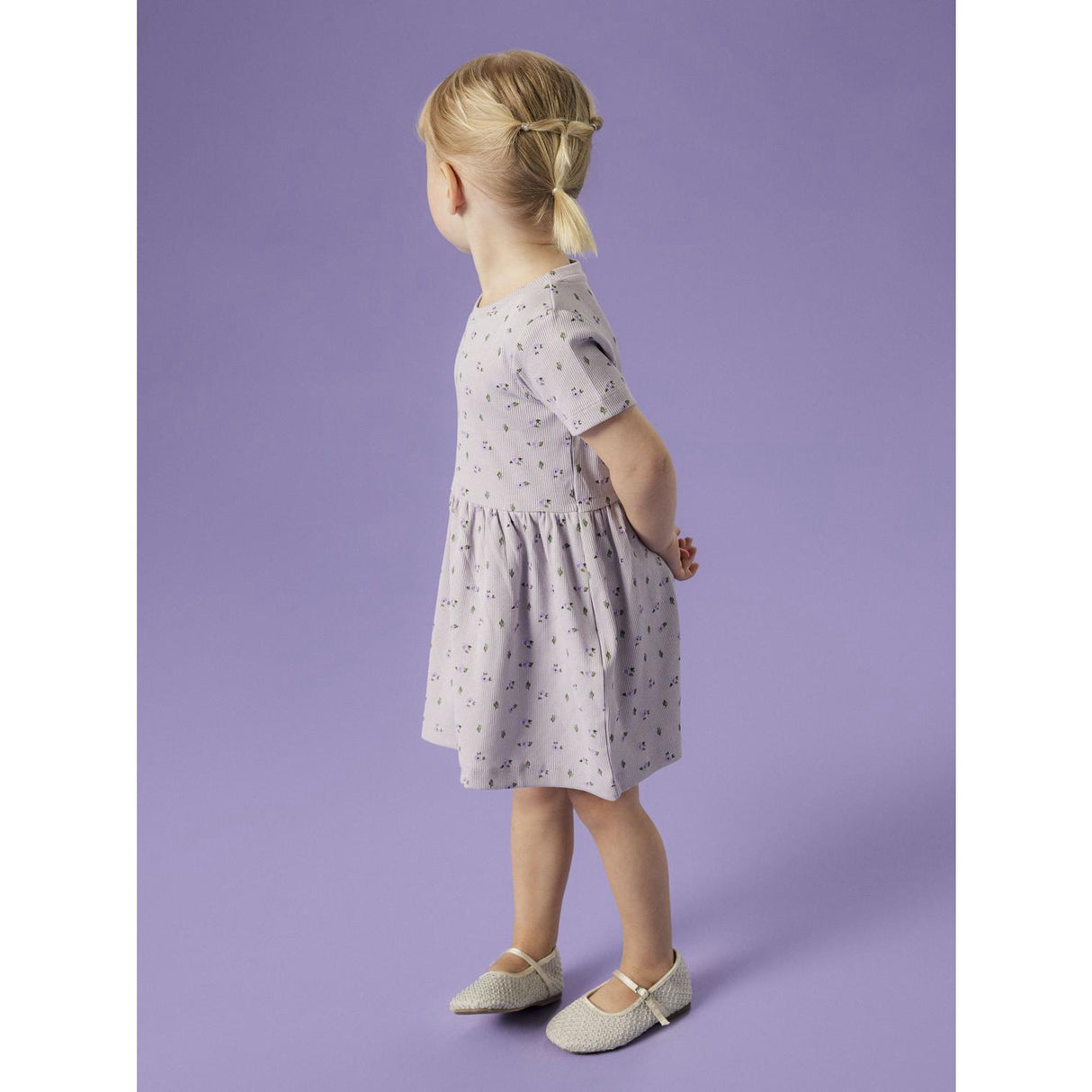 Name It Misty Lilac Nmfhofie Ss Kjole