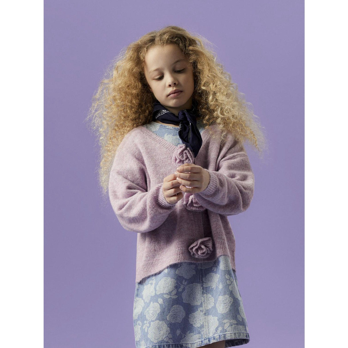 Name It Lavendula Nkfhingeborg Ls Strik