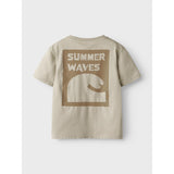 Name It Irish Cream Nmmhelix Ss Nreg Top