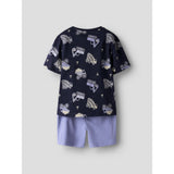 Name It Navy Blazer With Infinity Shorts Nmmhector Shorts Sæt