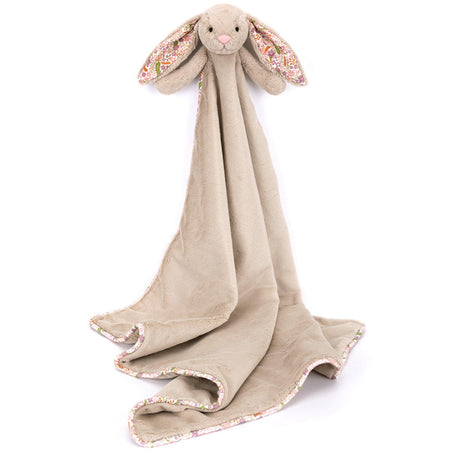 Jellycat Bashful Kanin, Beige Meadow Tæppe
