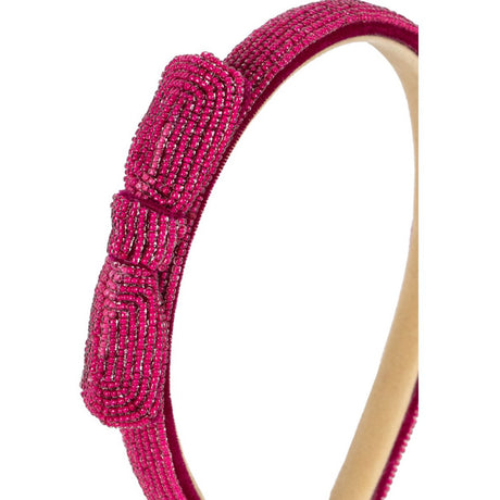 Konges Sløjd Sangria Pearl Ribbon Hårbøjle