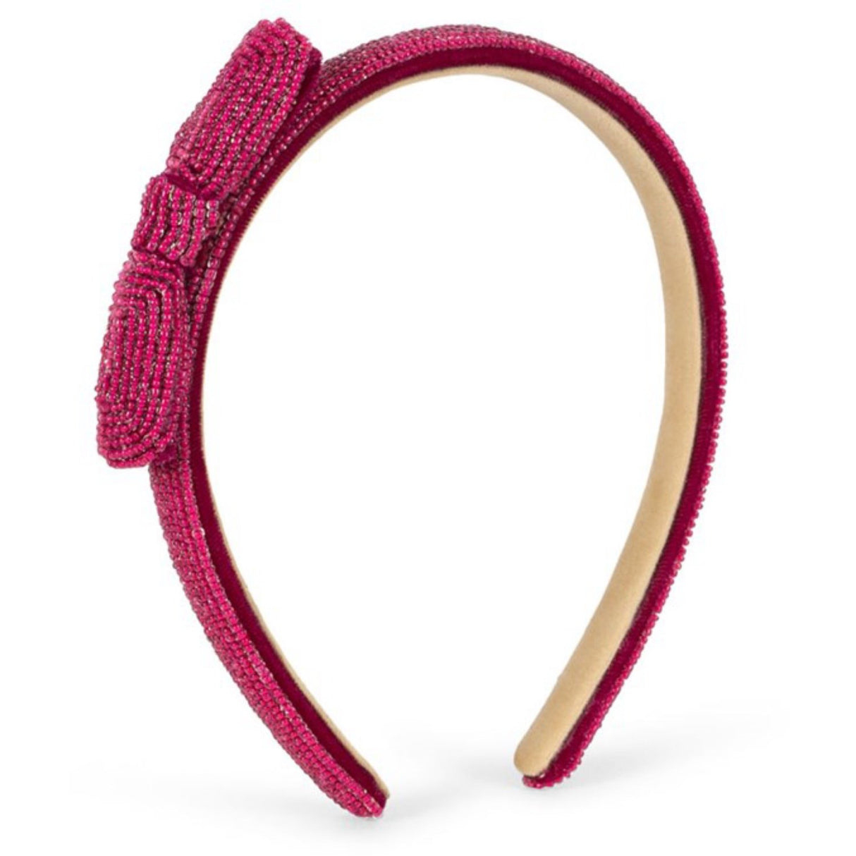 Konges Sløjd Sangria Pearl Ribbon Hårbøjle