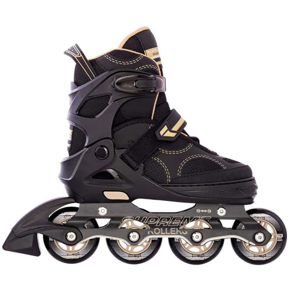Supreme Rollers Rulleskøjter Venice Black/Gold