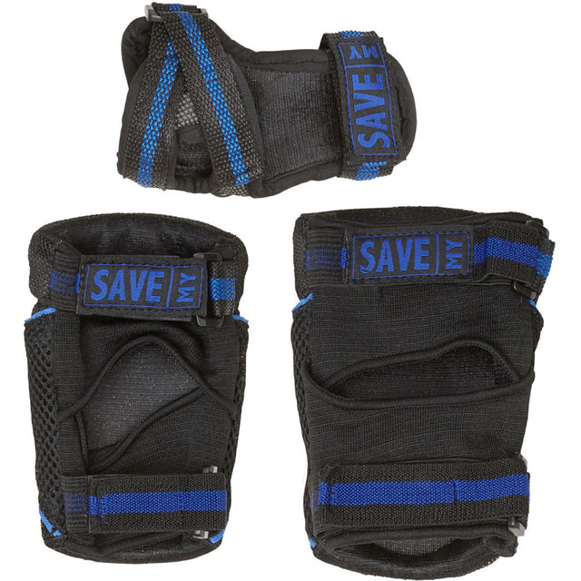 Street Surfing Save My Bones Protective Set Blue