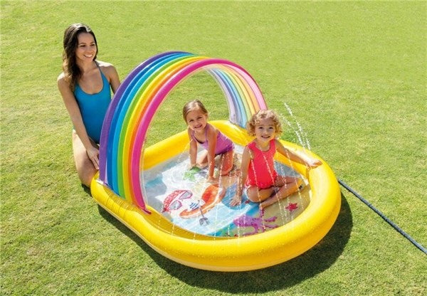 INTEX® Regnbue Spraypool