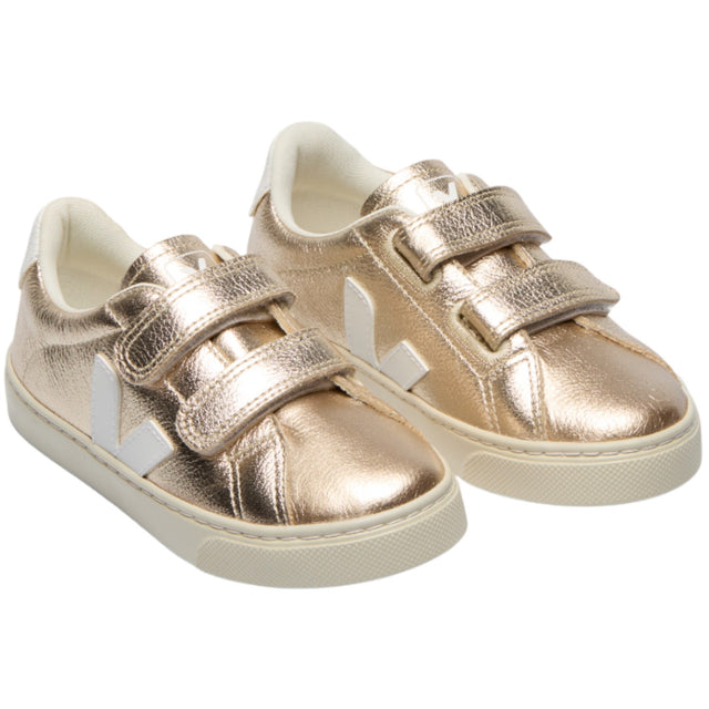 Veja Platine White Small Esplar Sneakers