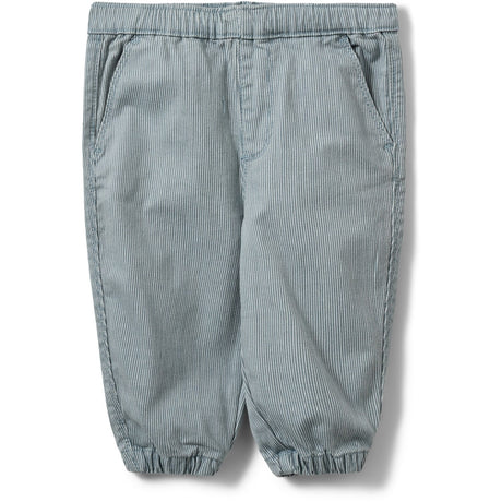 Sofie Schnoor Blue Denim Stripe Lamoursb Bukser