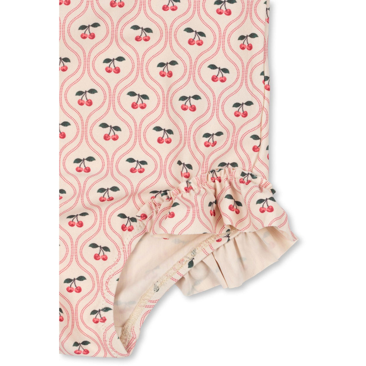 Konges Sløjd Cherry Pink Motif Merle Ls Badedragt Grs