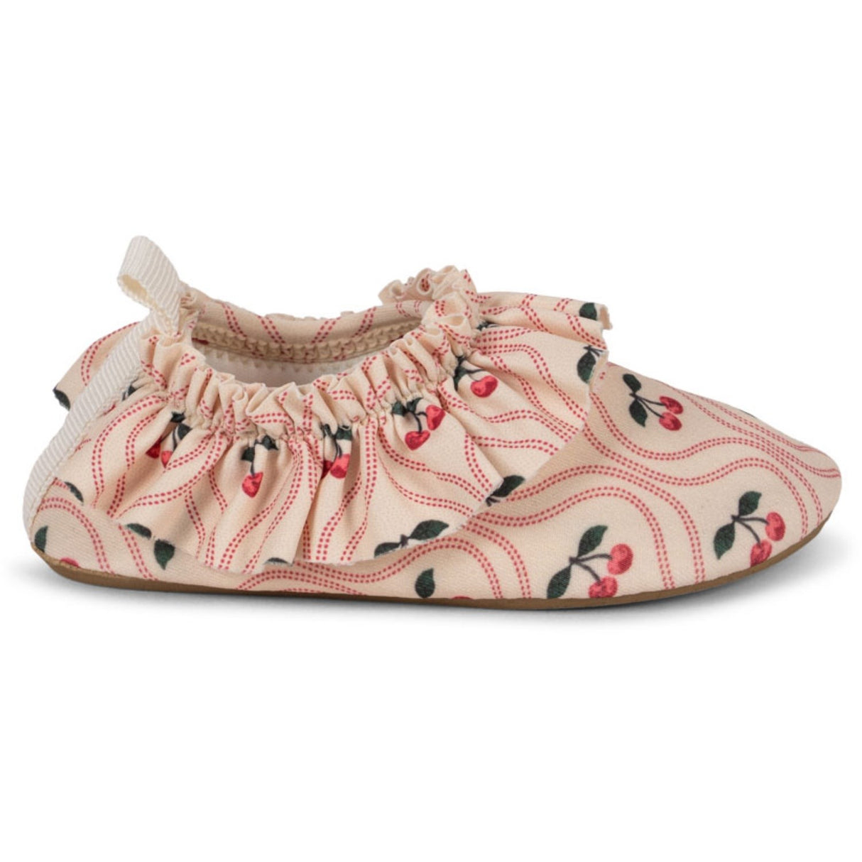 Konges Sløjd Cherry Pink Motif Merle Flæse Badesko