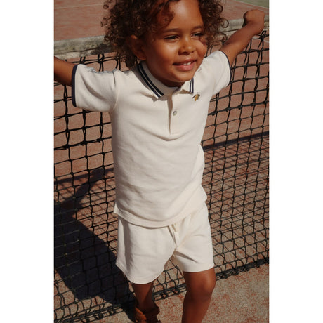 Konges Sløjd Antique White Florian Shorts GOTS