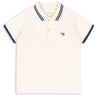 Konges Sløjd Antique White Florian Polo T-Skjorte GOTS