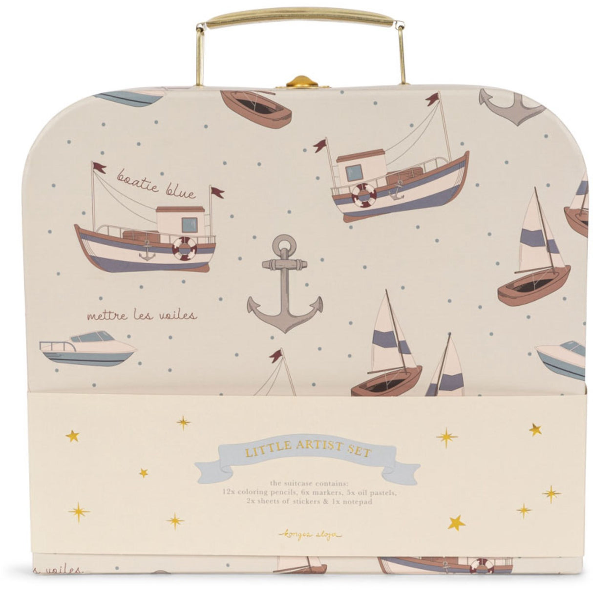 Konges Sløjd Sail Away Little Artist Sæt
