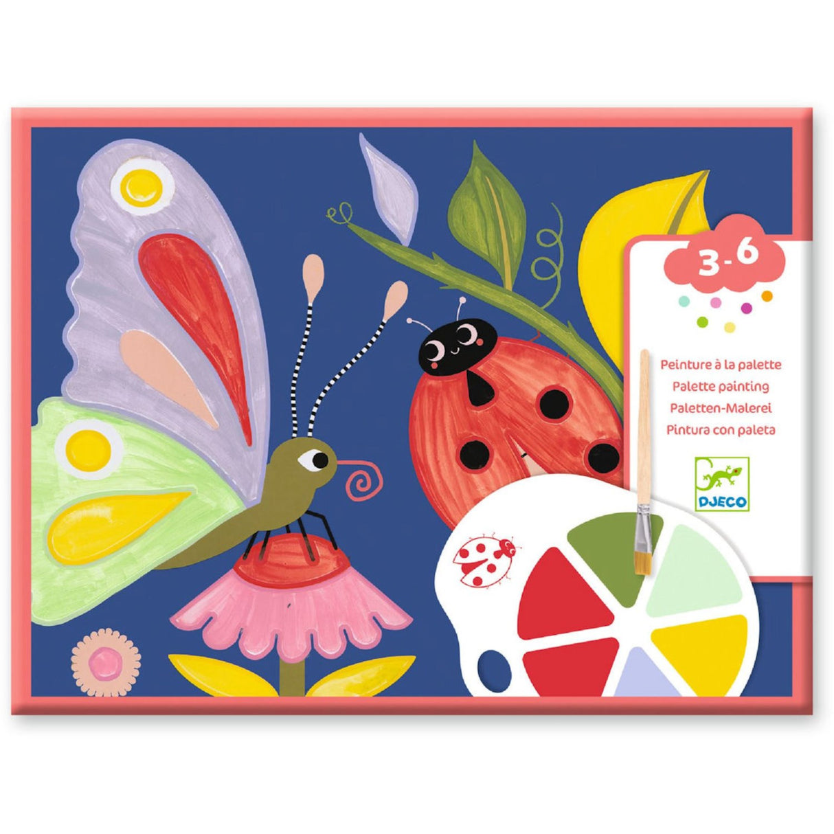 Djeco Kreativ Maleri, Kryb & Kravl